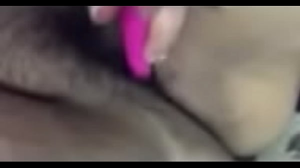 Fat hairy pussy gets toy used on it