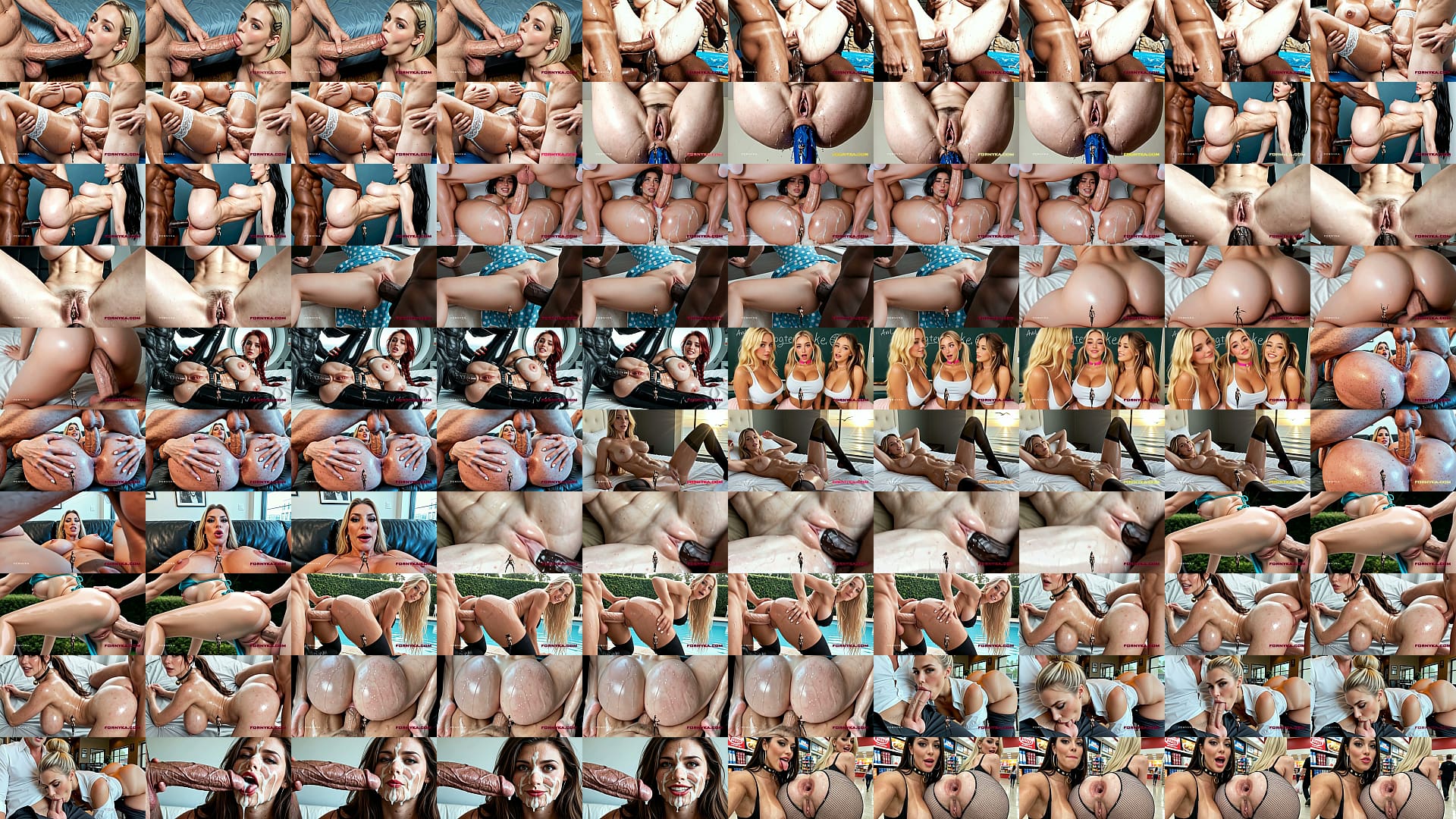 SEXY GIRLS BIG TITS AI GENERATED 预览图