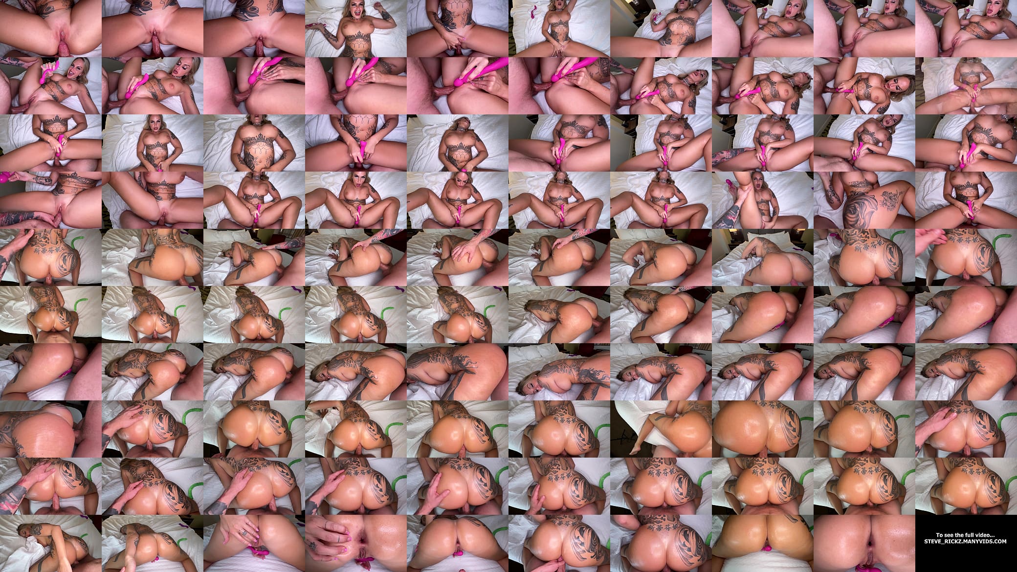 Stephanie Love&#039;s FIRST TIME Big Dick ANAL! Big Cock Makes Her Asshole GAPE - Steve Rickz 预览图