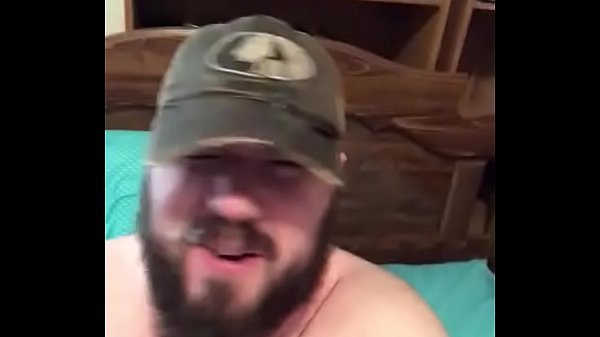 Bear cub cumming on his face