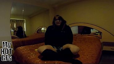 Beautiful chubby girl gets fucked by followers