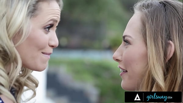 GIRLSWAY - Carter Cruise Passionately Fucks Her Hot Neighbor Mia Malkova After Defending Her