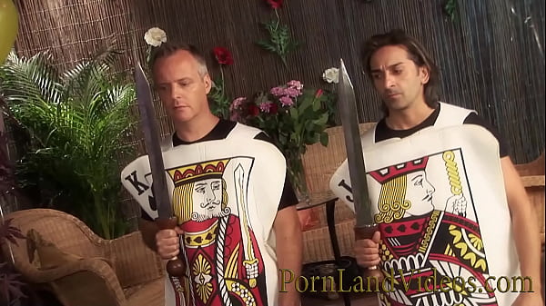 India and Stacey Saran in Crazy Orgy in Alice Wonderland