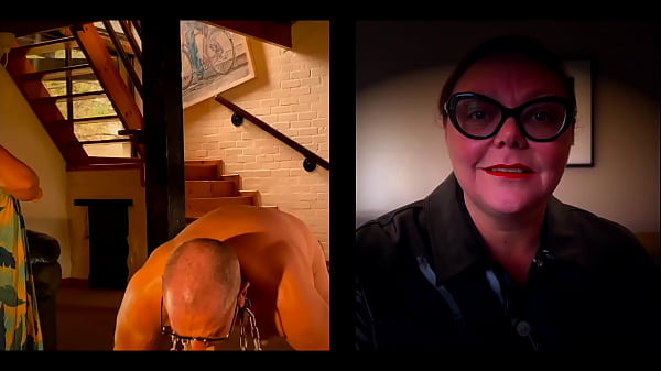 Dominatrix Mistress April - Couples Consolation correcting the slave
