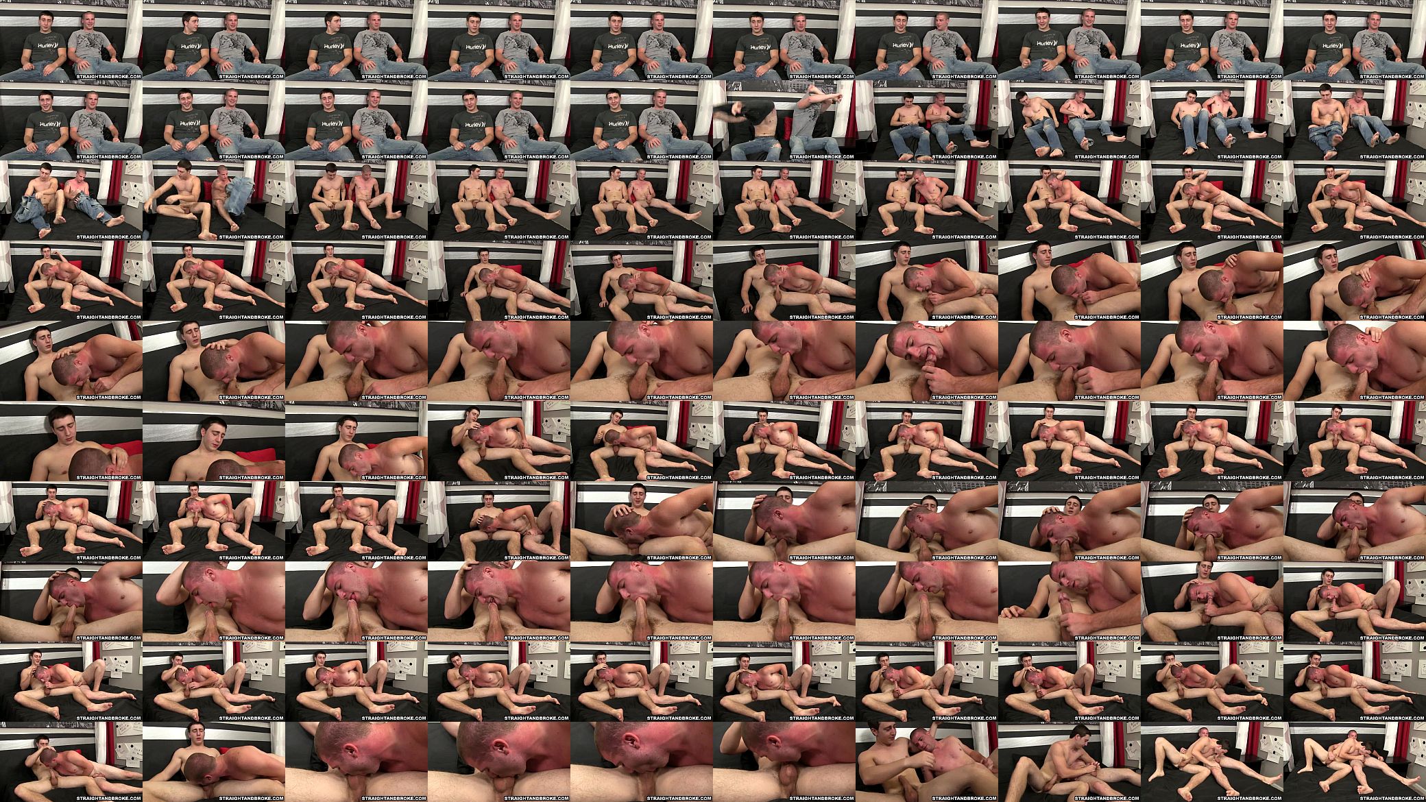 Straight amateur hunk sucks on a cock for some cash 预览图
