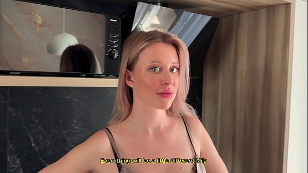 Mila Lioness - My Roommate Gave Me Viagra! For that, I'll Fuck You On The Kitchen Table!