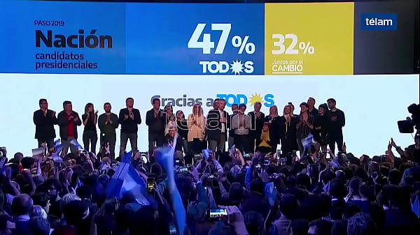 FUTURE PRESIDENT ALBERTO FERNANDEZ FACES WITH MACRI IN THE 2019 ELECTIONS 69 sec