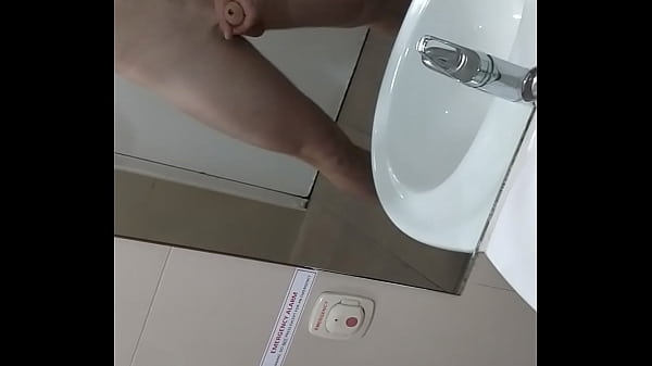 Download Video - Solo Male Gym Bathroom Jerk