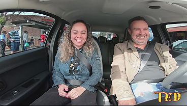 Natasha Sub on Ted's ride explains about fetish practice - Ted's ride # 39