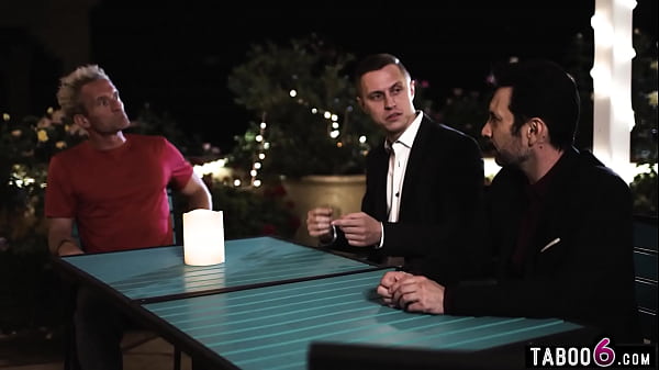 Teen waitress Paige Owens DP fucked by two lawyers to get back at her stepdad