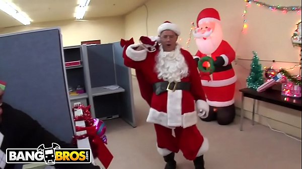 BANGBROS - Fuck Team Five Holiday Christmas Party Turns Into Orgy