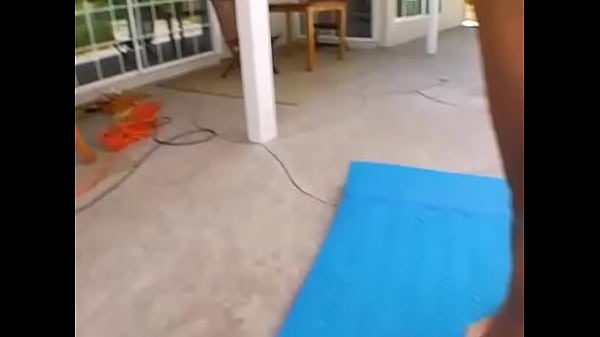 HALEY SWEET Cute AF 19 YO Huge Cock POV Blowjob Poolside and Cum Facial - WoW! A