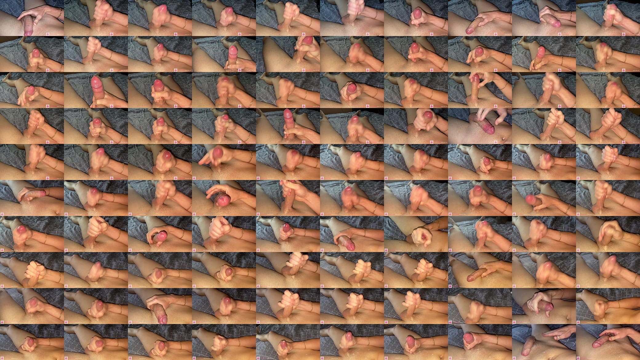Close-up cock! Cumming and rubbing cum on my stomach! - Vik Freedom 预览图