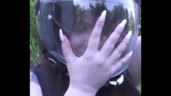 Look at my boobs on a motorcycle!