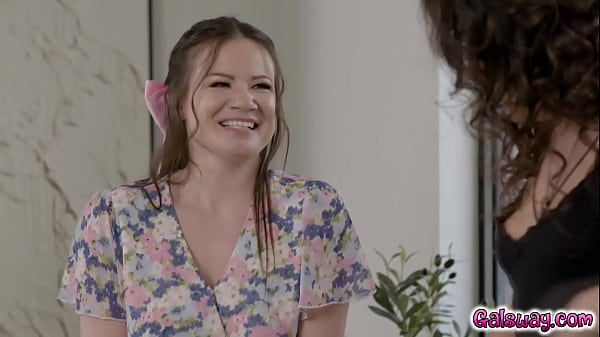 Download Video - Wholesome church girl Alison Rey and a gloomy goth girl Victoria Voxxx having an enthusiastic sex session