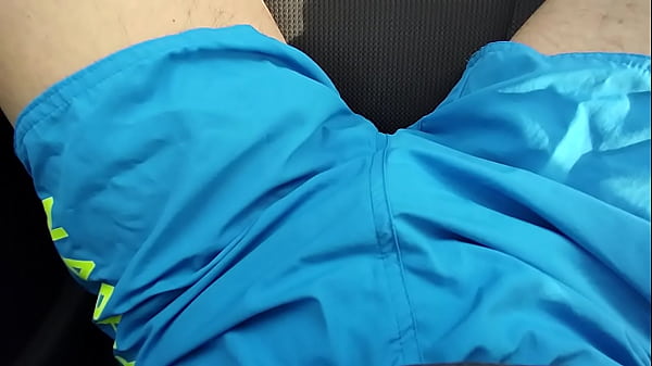 Peeing in car