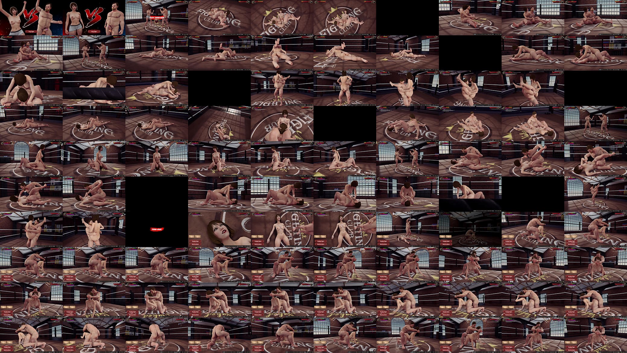 Ethan vs Ellen (Naked Fighter 3D) 预览图