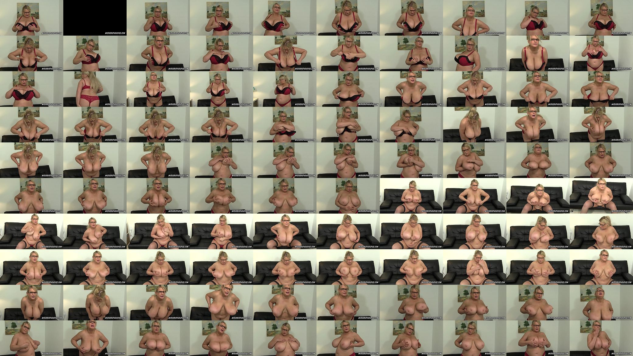Huge tits Cougar Samantha Sanders in stockings 预览图