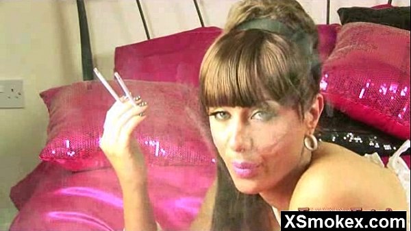 Marvelous Smoking Fetish Slut Hardcore Sex