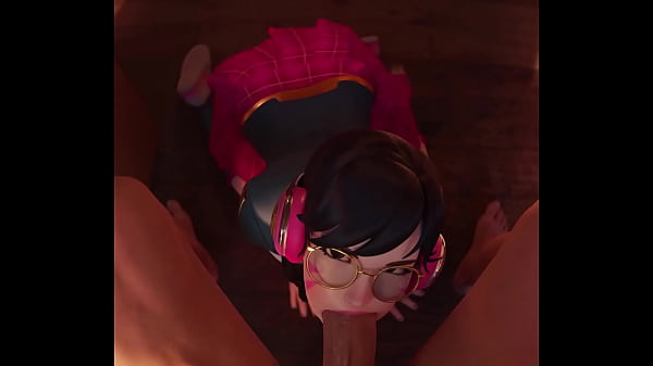 D.va edit blowjob