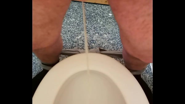 Having a pee