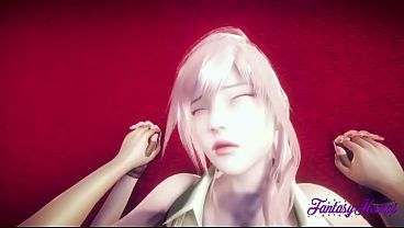Download Video - Fantasy XIII Hentai 3D - Claire Farron Handjob&comma; blowjob and fucked with creampie