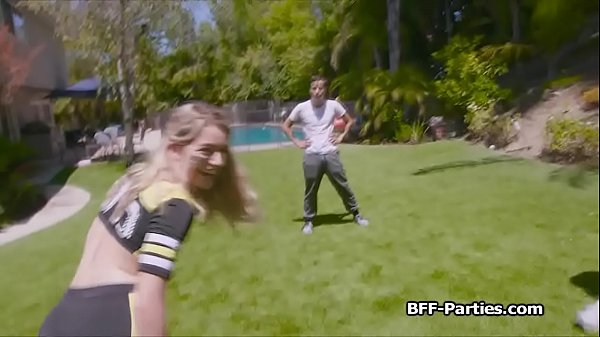 Hold the camera while I fuck these football chicks