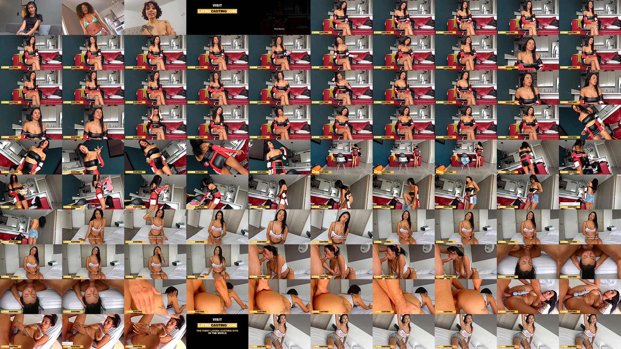 Hot as fuck big tits alt Latina big cock wet face fuck hardcore casting 预览图