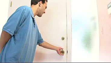 Knockers gets our guy rock-hard...