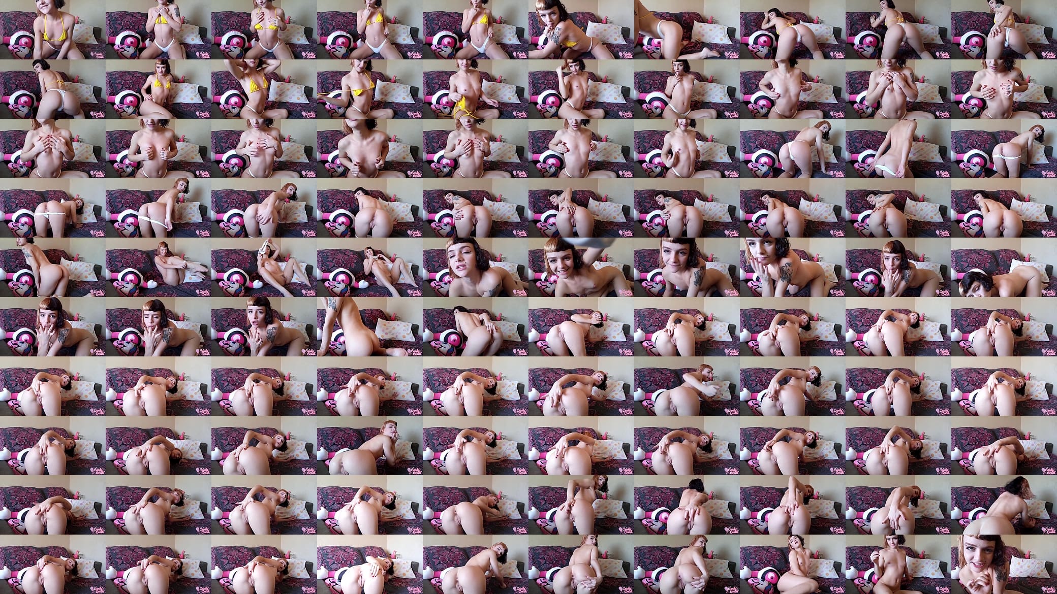 Your girlfriend wants you to cum to cum all over her little asshole 预览图