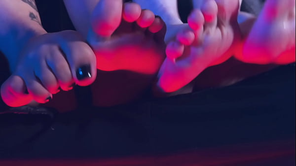 Playful Rotten Venus Tickles Perfect Feet Of Bound Bia