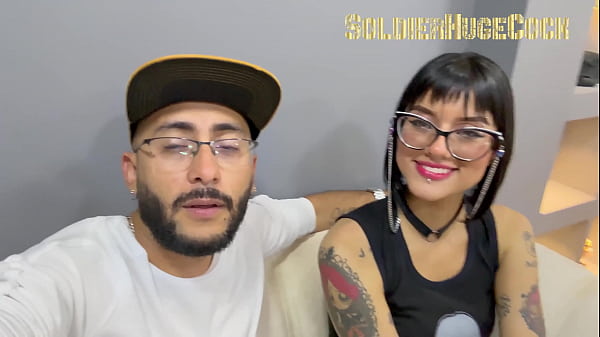Beautiful tattooed girl starts her career as a porn actress giving me an incredible deepthroat blowjob