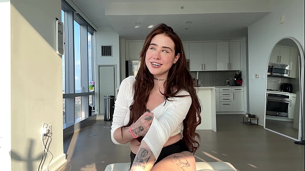 Download Video - Letting my ROOMATES BOYFRIEND try out my throat - Rosie Rider