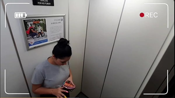 Download Video - Martinasmith Stuck in the Elevator having Public Sex