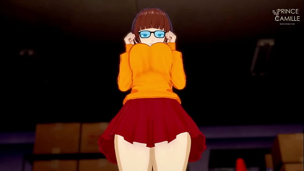 Nerd anime girl and her tight pussy
