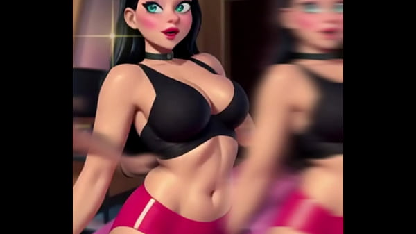 3d, Ai big booty thick girls cartoon quickie