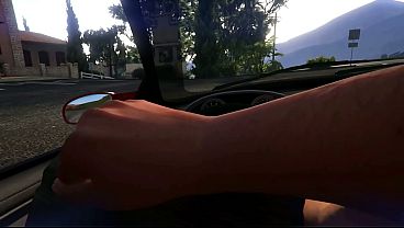 GTA 5 - Sex in Car - POV