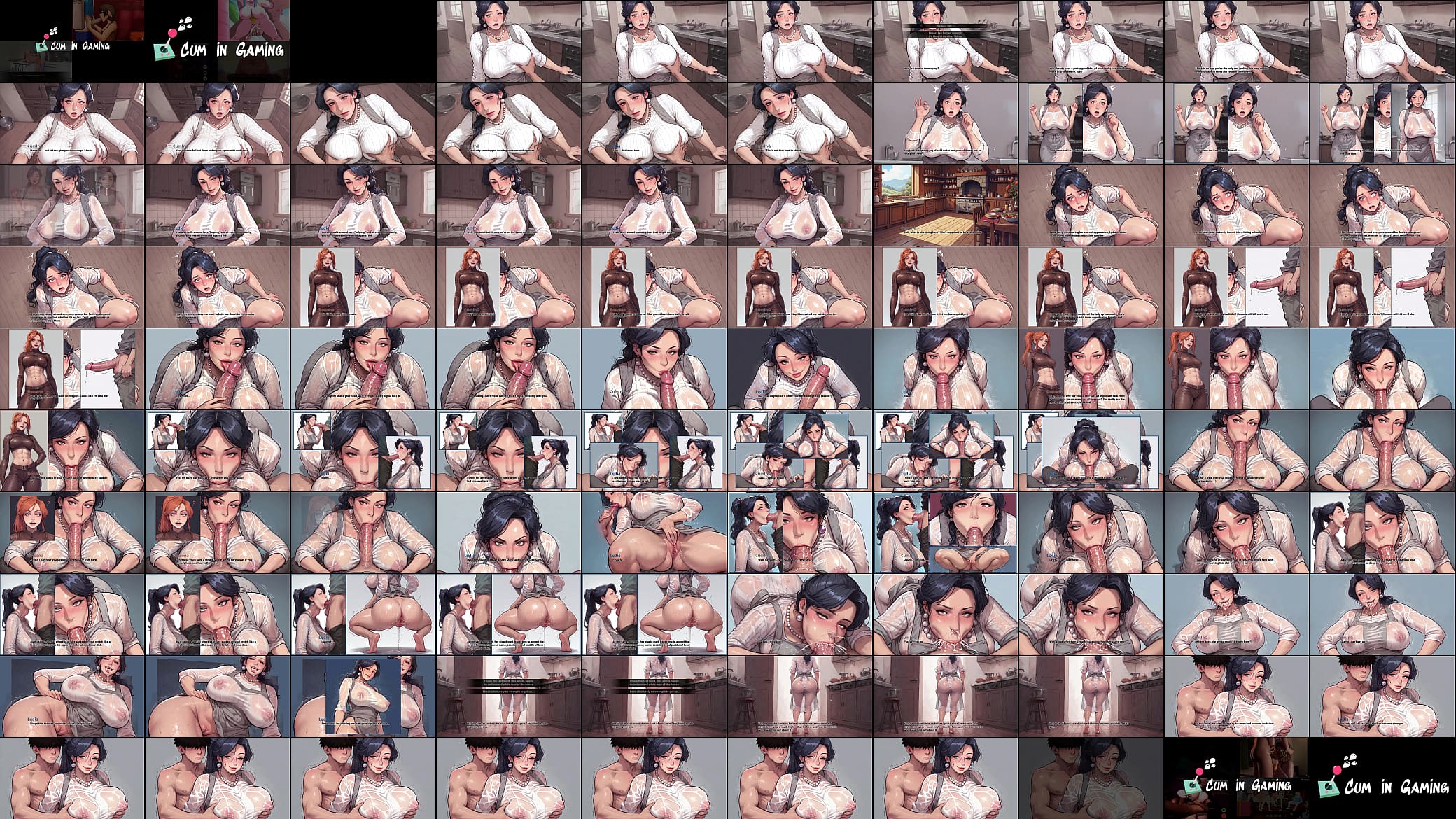 ArchAlchemy [ Taboo Hentai Game ] Ep.5 STEPMOM DEEPTHROAT in front of my ROOMATE ! 预览图
