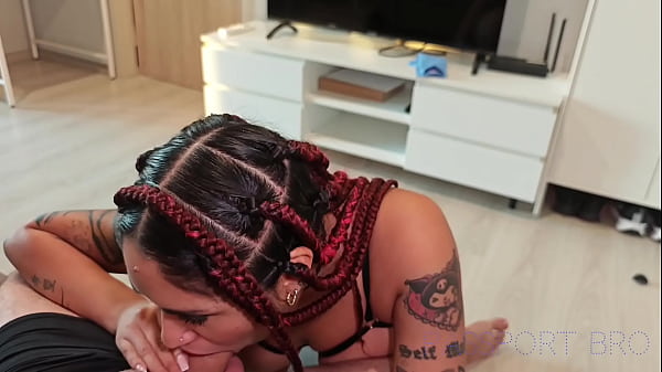 Paying my Bombshell Latina Cleaning Lady extra Money to do Her Job Naked