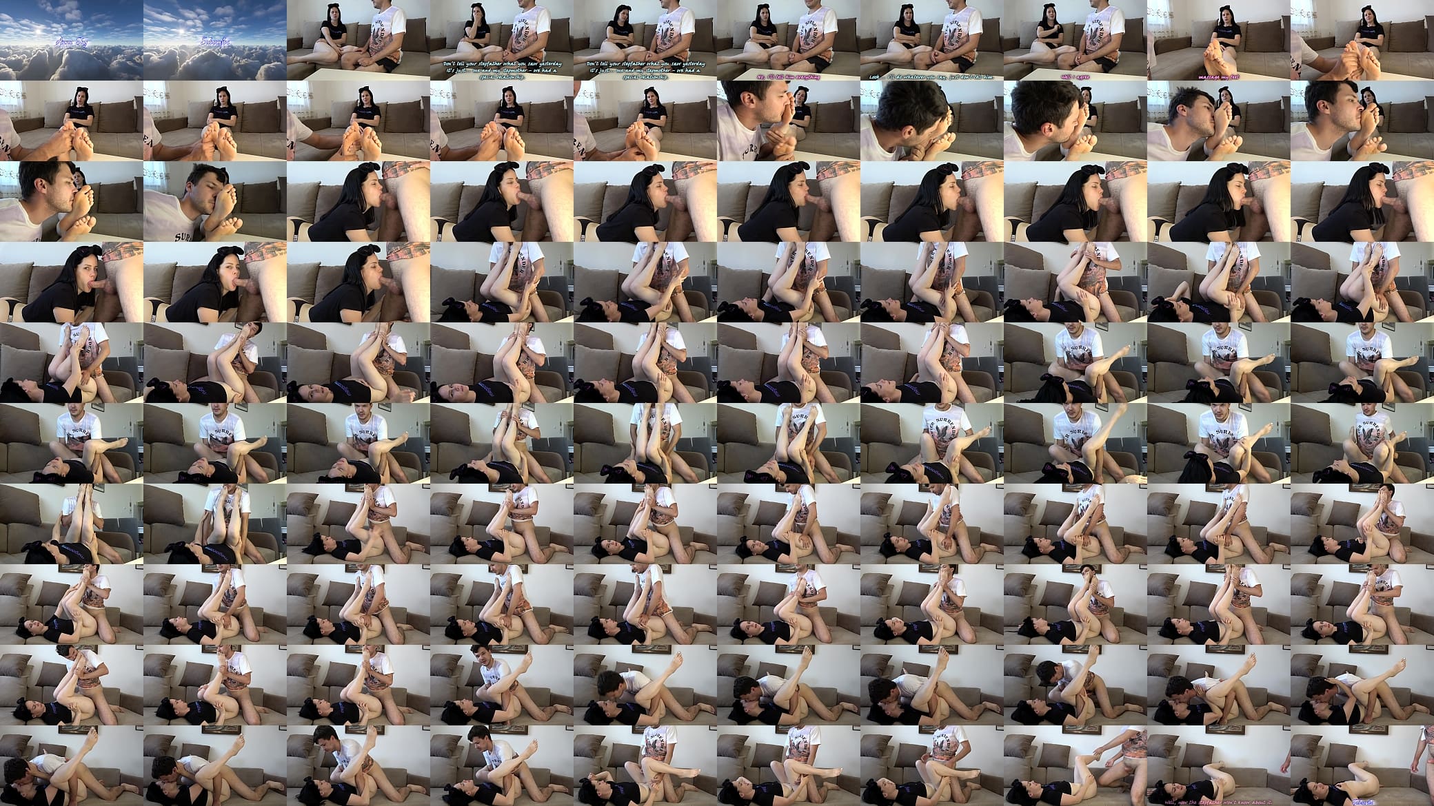 Very hot foot fetish sex with stepsister Anna 预览图