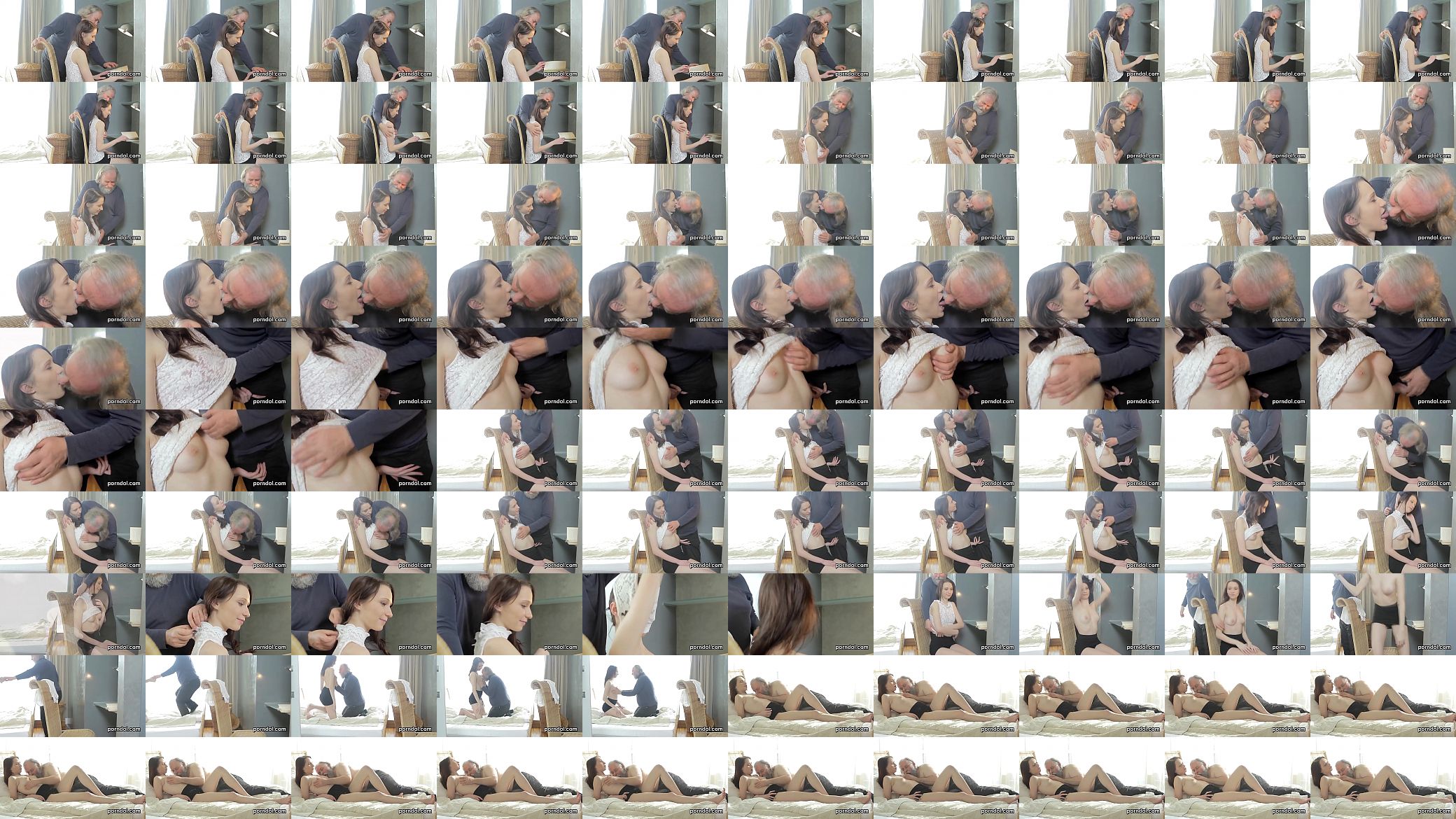 Kissable gets tempted and screwed by her elderly instructor 预览图