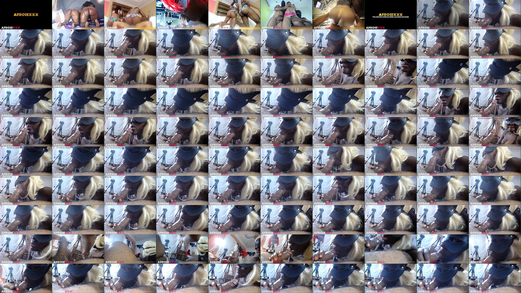 Amazing ebony girl with amazing lips giving an amazing sloppy blowjob for almost 2 hours - Part 17 预览图