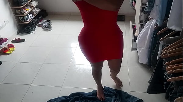 SEXY LATINA CHANGING HER CLOTHES