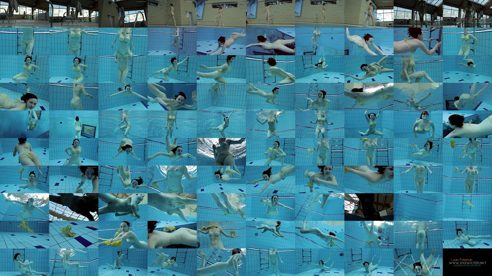 Big tits shaved babe Lada Poleshuk underwater 预览图