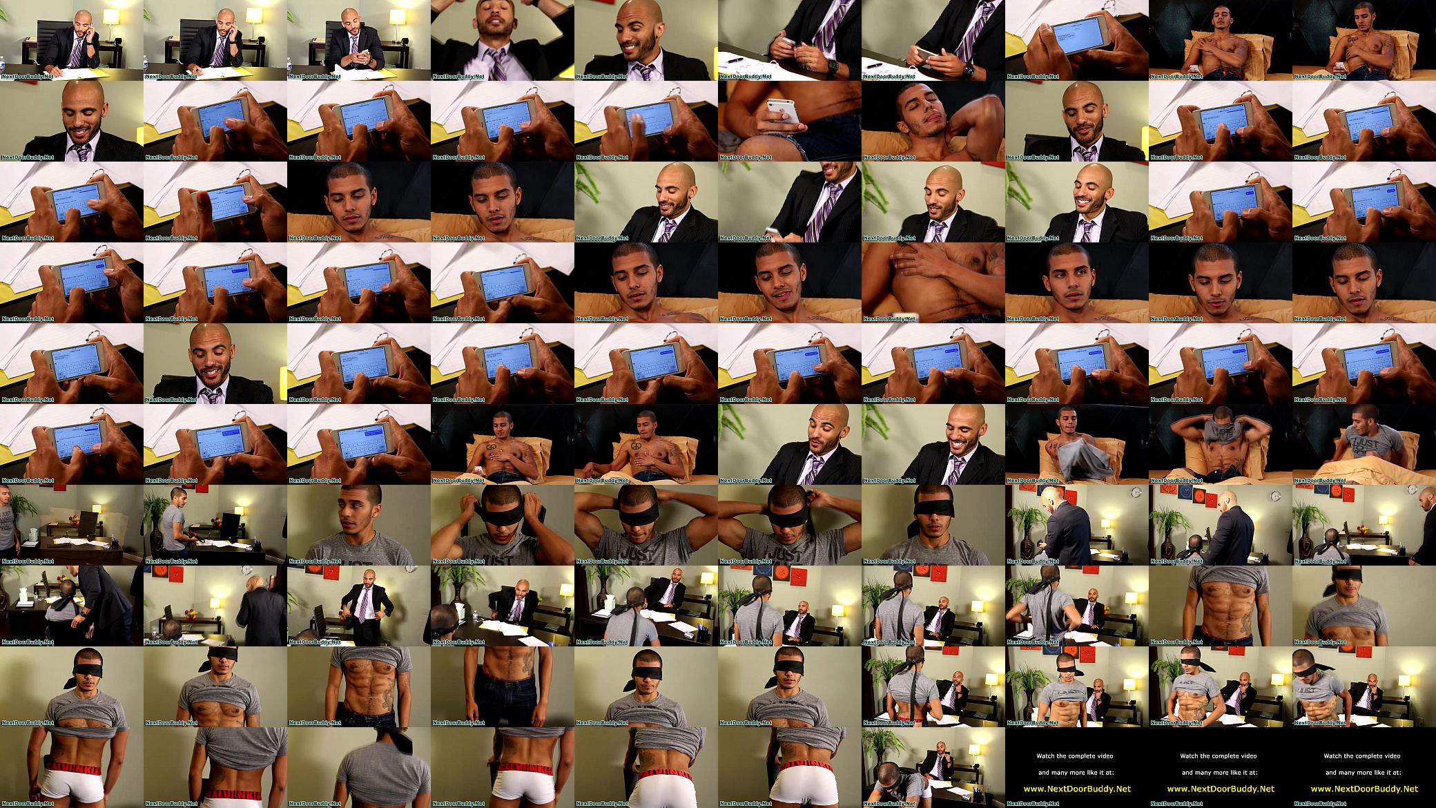 Black jock blindfolded 预览图