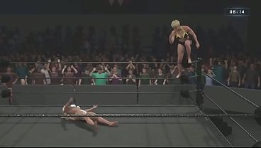 WWE 2k25 Tiffany Sratton Dominated for 10 Minutes