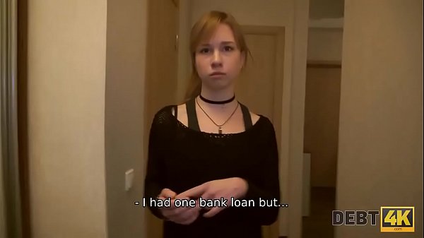 Debt4k. Lovely redhead Alice Klay should suck and ride dick of loan collector