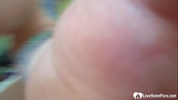 Cute girl swallows a large penis whole
