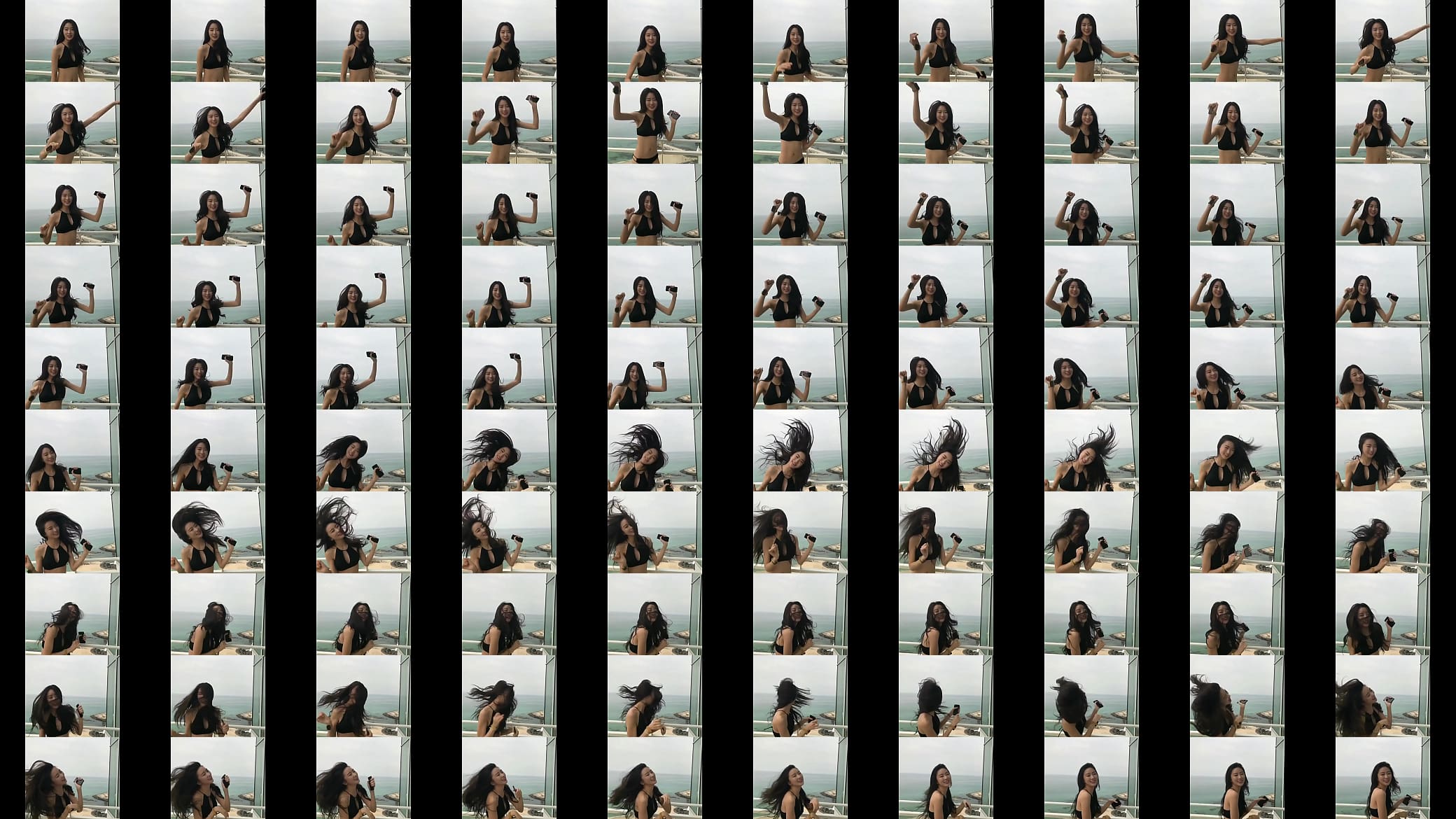 Who is this girl and where can I find a complete video with sound 预览图
