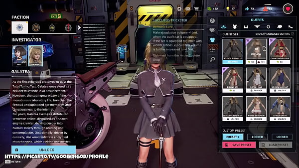 operation love craft fallen doll Character show case and outfit